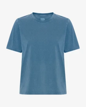Light Organic Tee für Damen – Faded Indigo