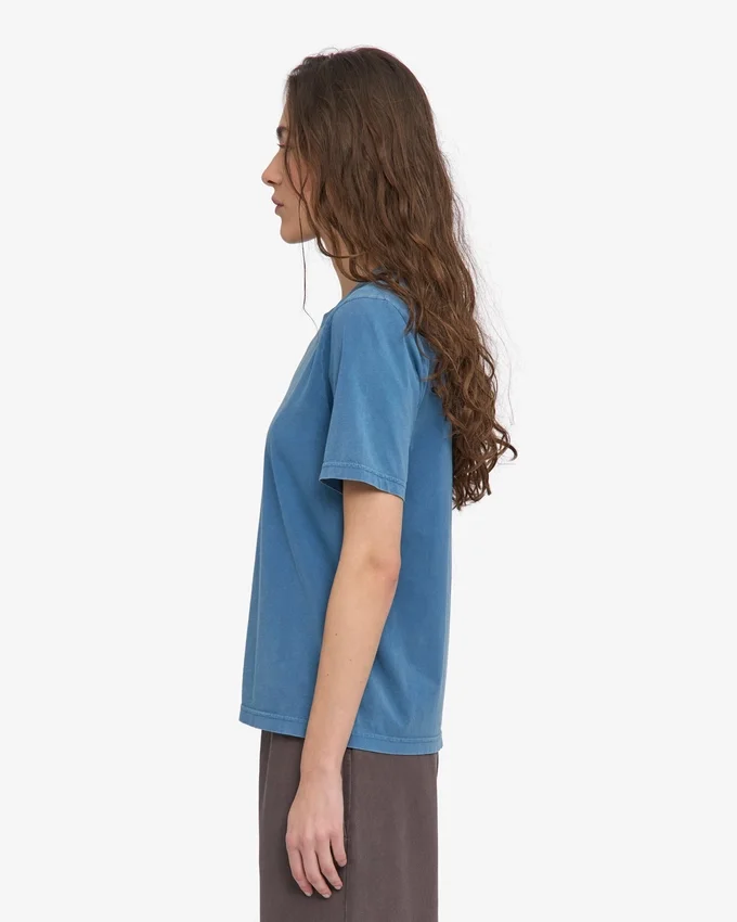 Light Organic Tee für Damen – Faded Indigo