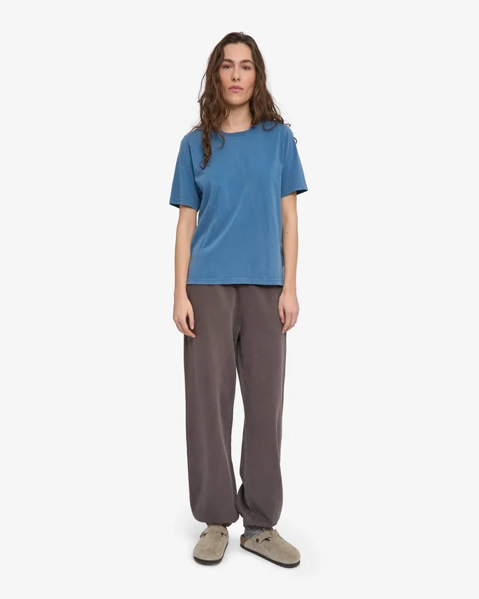 Light Organic Tee für Damen – Faded Indigo