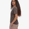 Light Organic Tee für Damen – Faded Mud