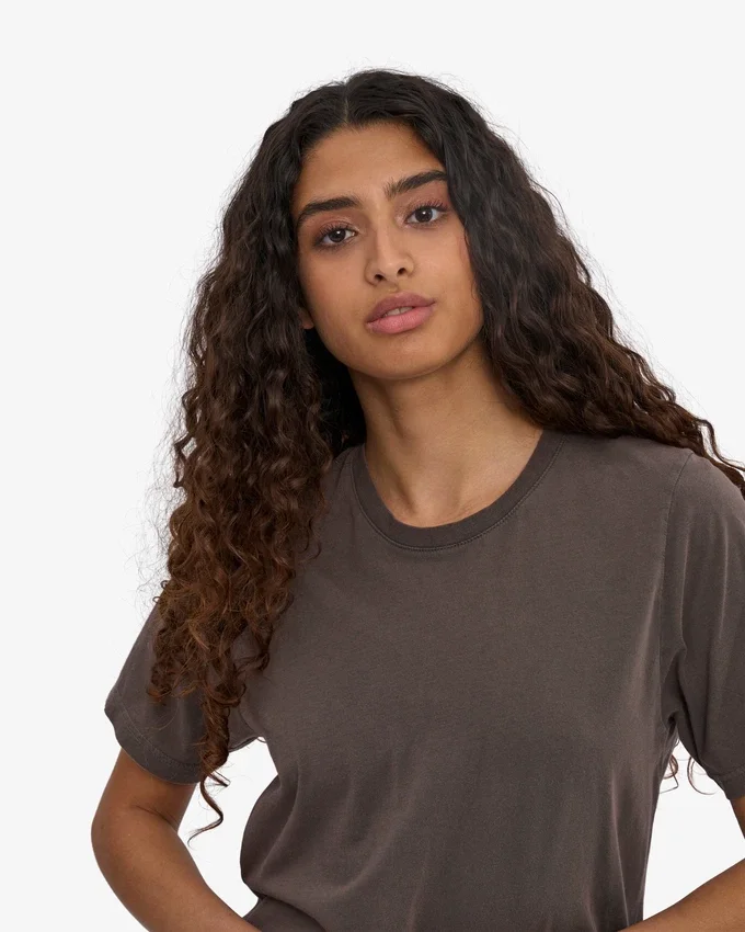 Light Organic Tee für Damen – Faded Mud