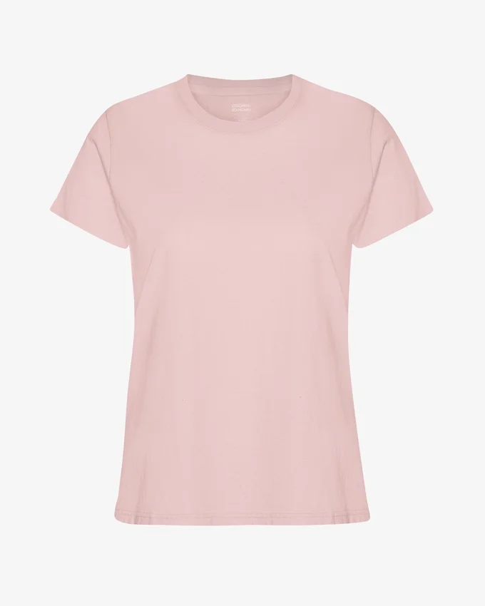 Light Organic Tee für Damen – Faded Pink