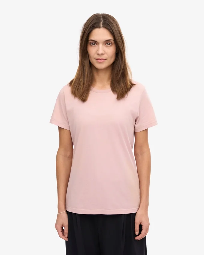 Light Organic Tee für Damen – Faded Pink