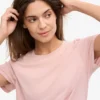 Light Organic Tee für Damen – Faded Pink
