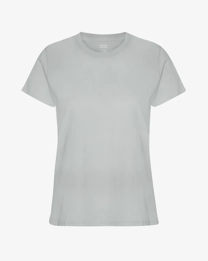 Light Organic Tee für Damen – hellgrau