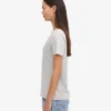 Light Organic Tee für Damen – hellgrau