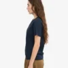 Light Organic Tee für Damen – Marineblau