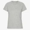 Light Organic Tee für Damen – Meliert-Grau