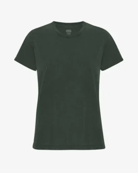 Light Organic Tee für Damen – Mitternachtsgrün