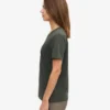 Light Organic Tee für Damen – Mitternachtsgrün