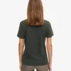 Light Organic Tee für Damen – Mitternachtsgrün