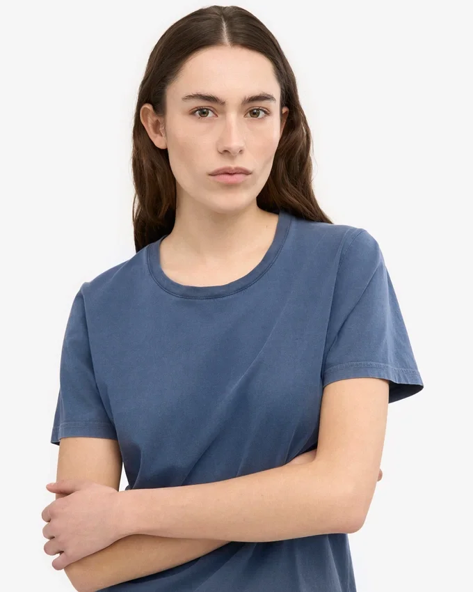 Light Organic Tee für Damen – Neptune Blue