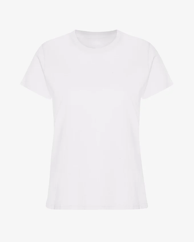 Light Organic Tee für Damen – Optisches Weiß