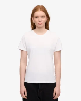 Light Organic Tee für Damen – Optisches Weiß