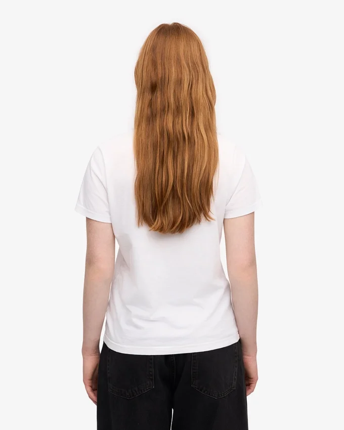 Light Organic Tee für Damen – Optisches Weiß