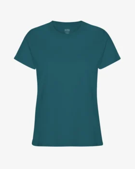 Light Organic Tee für Damen – Ozeangrün