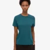 Light Organic Tee für Damen – Ozeangrün