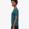 Light Organic Tee für Damen – Ozeangrün