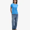 Light Organic Tee für Damen – Pazifikblau