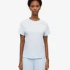Light Organic Tee für Damen – Polar Blue