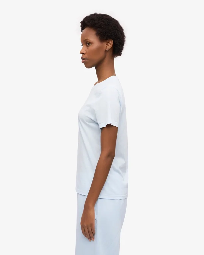 Light Organic Tee für Damen – Polar Blue