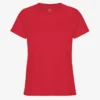 Light Organic Tee für Damen – Scharlachrot