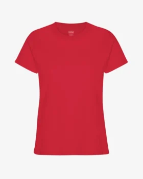 Light Organic Tee für Damen – Scharlachrot