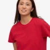 Light Organic Tee für Damen – Scharlachrot