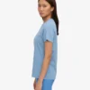 Light Organic Tee für Damen – Seaside Blue