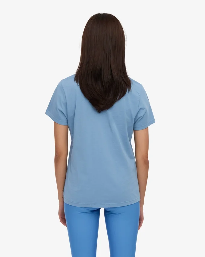 Light Organic Tee für Damen – Seaside Blue