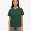 Light Organic Tee für Damen – Smaragdgrün