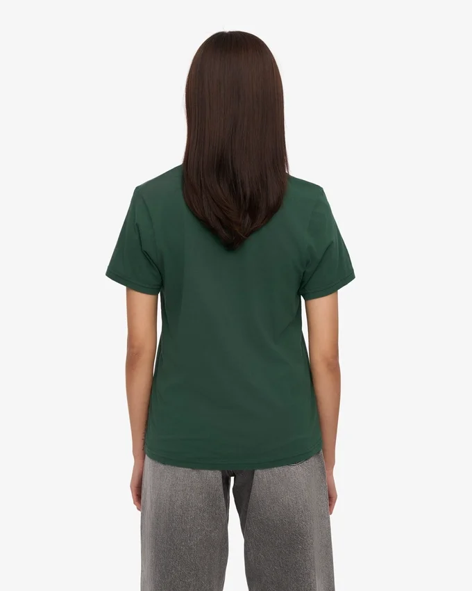 Light Organic Tee für Damen – Smaragdgrün