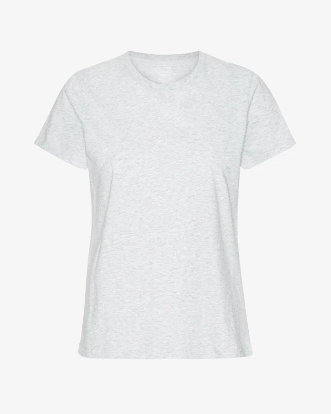 Light Organic Tee für Damen – Snow Melange
