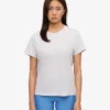Light Organic Tee für Damen – Snow Melange