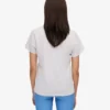 Light Organic Tee für Damen – Snow Melange