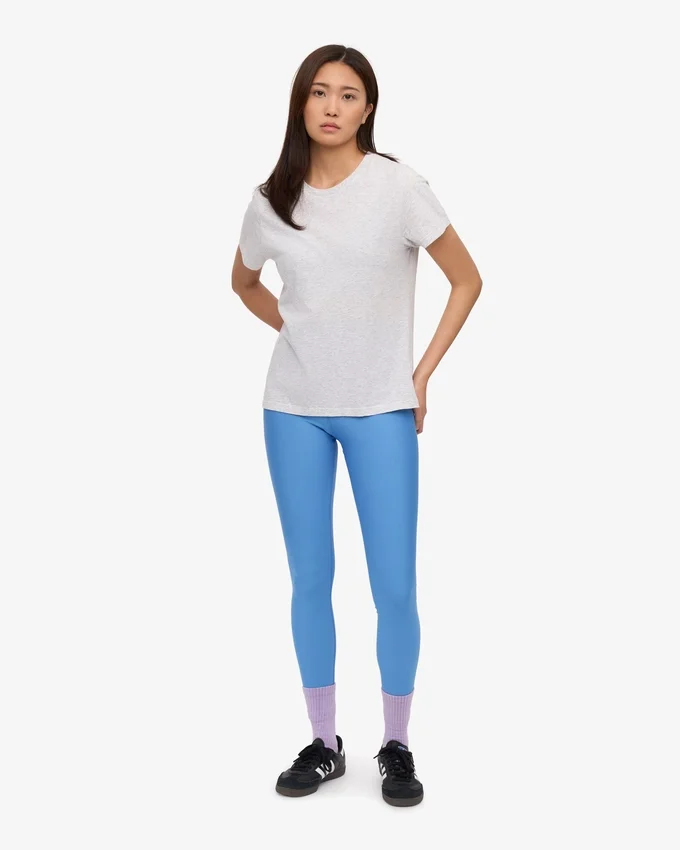 Light Organic Tee für Damen – Snow Melange
