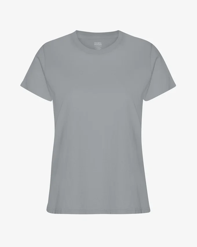 Light Organic Tee für Damen – Stahlblau