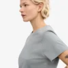 Light Organic Tee für Damen – Stahlblau