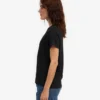 Light Organic Tee für Damen – Tiefschwarz