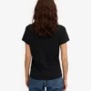 Light Organic Tee für Damen – Tiefschwarz
