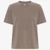 Light Organic Tee für Damen – verblasstes Khaki