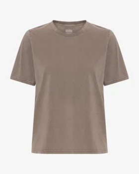 Light Organic Tee für Damen – verblasstes Khaki