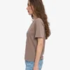 Light Organic Tee für Damen – verblasstes Khaki