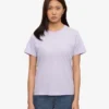 Light Organic Tee für Damen – Zartes Lavendel