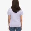 Light Organic Tee für Damen – Zartes Lavendel