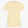 Light Organic Tee für Damen – Zartgelb