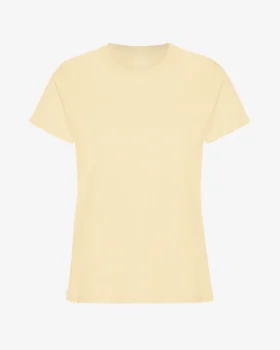 Light Organic Tee für Damen – Zartgelb