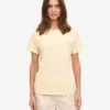Light Organic Tee für Damen – Zartgelb