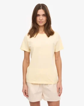 Light Organic Tee für Damen – Zartgelb