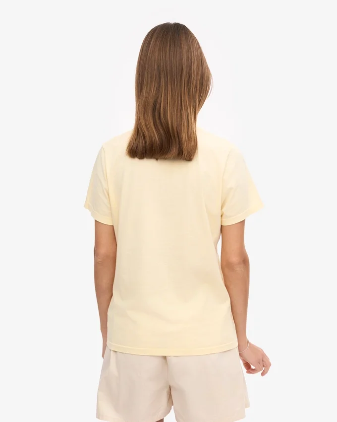 Light Organic Tee für Damen – Zartgelb